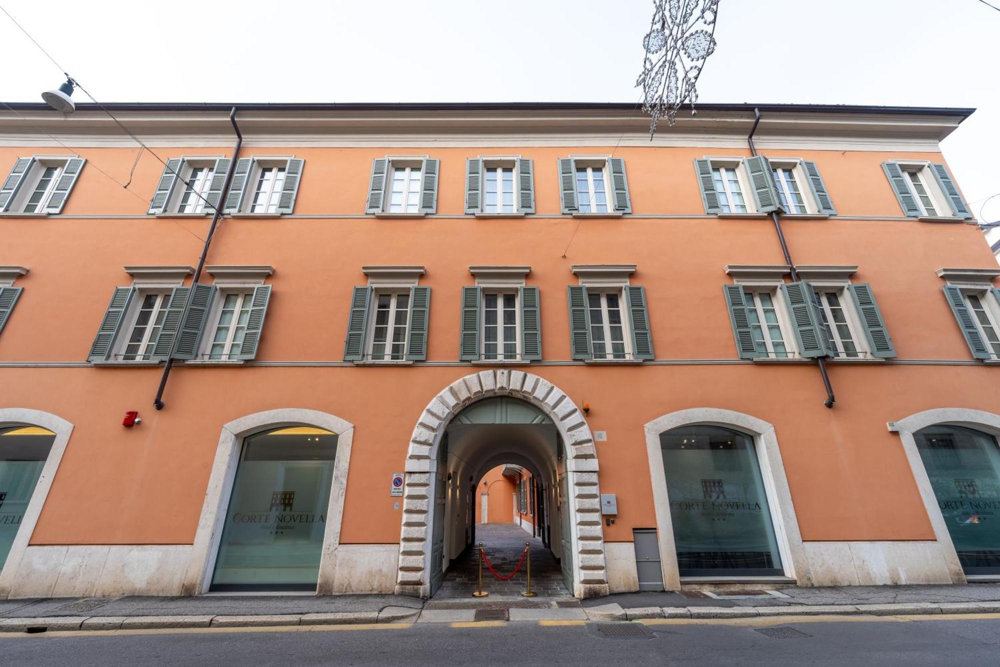 Corte Novella Hotel & Residence Brescia Buitenkant foto